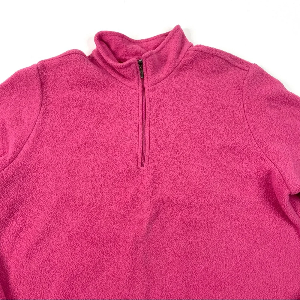 L.L. Bean Fleece 1/4 Zip Pullover Jacket